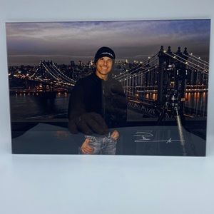 Hand signed self portrait of famed photographer PETER LIK, rare find